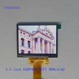 3.5-inch 640 * 480 TFT LCD with high brightness 400-1000cd / m2 IPS full view display screen